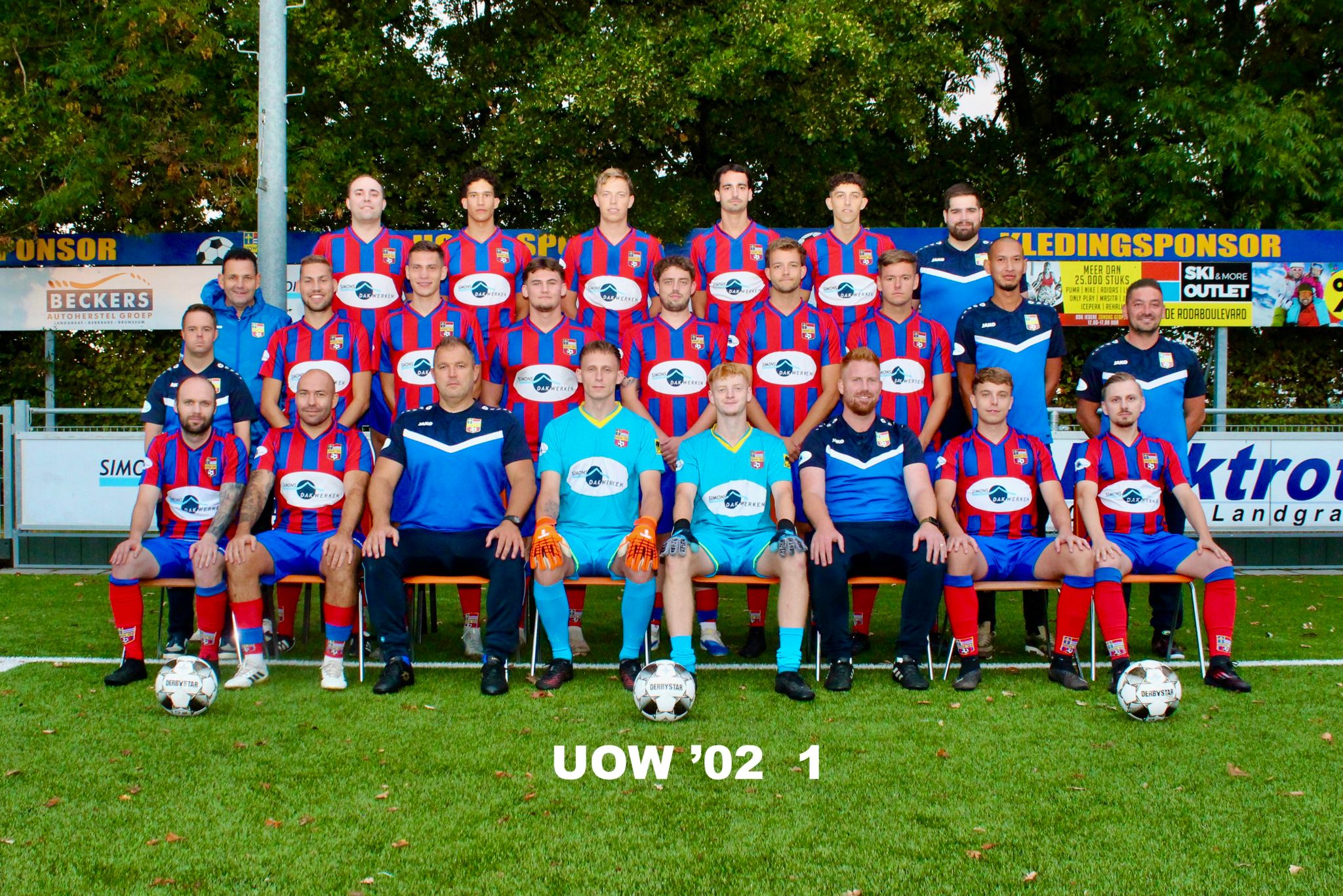 Voorbereiding 1 elftal