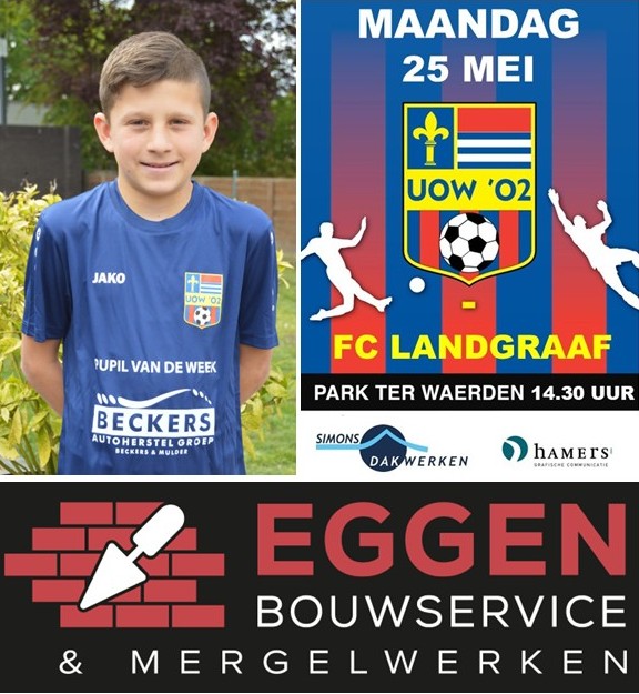 A.S. Maandag 25 mei: UOW '02 1 - FC Landgraaf 1
