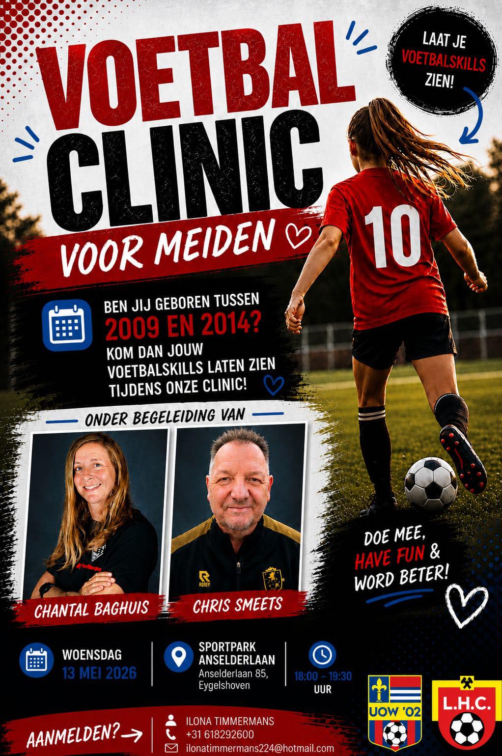 Voetbalclinic UOW '02/LHC VR