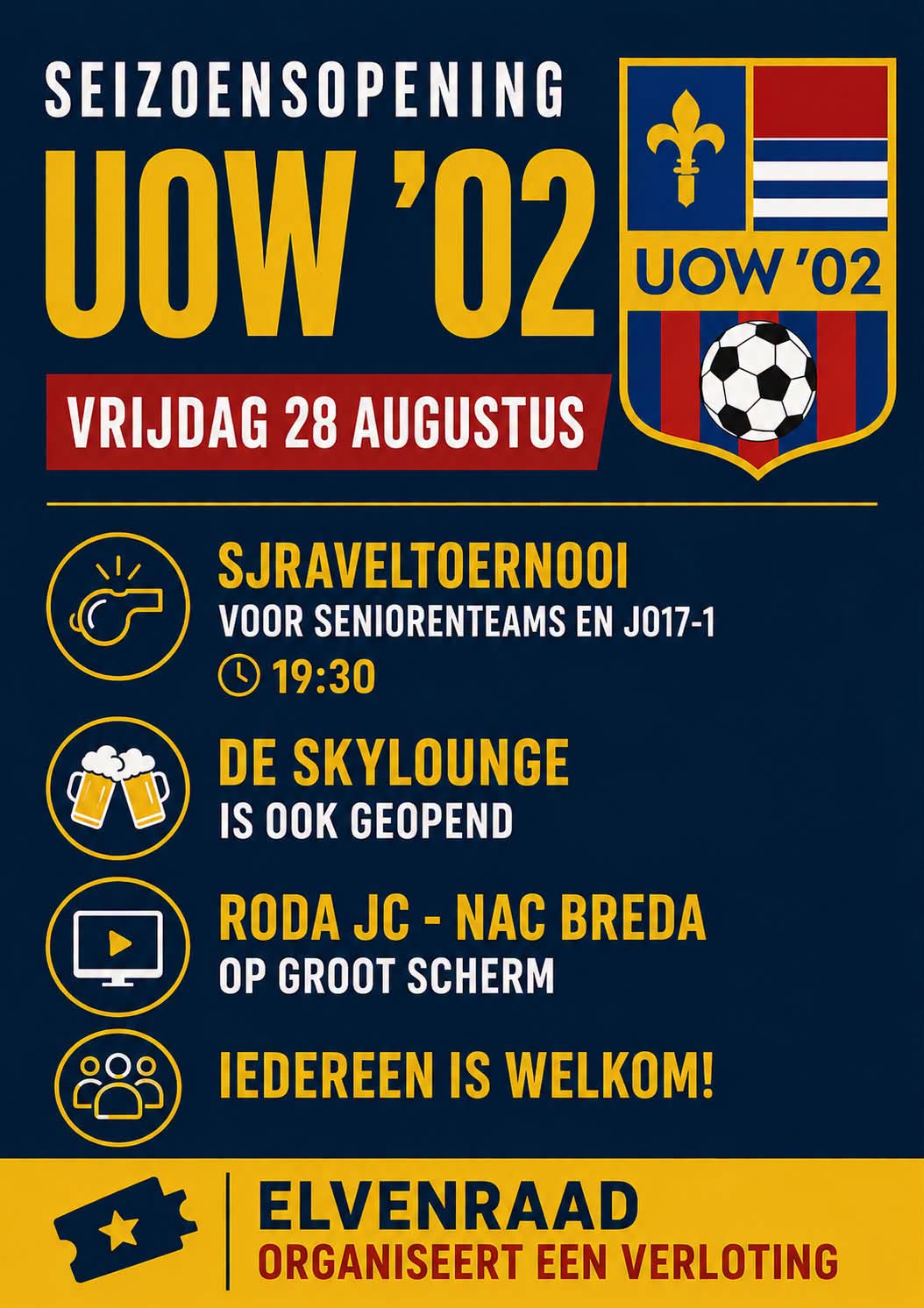 Bijna..... de seizoensopening!
